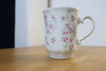 Kubek w drobne kwiatuszki  Bohemia Porcelán