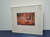 Reprodukcja Brązowa noc Oty Janečka