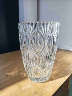 Szklany wazon Rudolfova huť wzór 12961, wysokość 20 cm