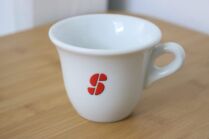 Zestaw 2 włoskie filiżanki do espresso i cappuccino  Esse Café