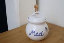 Pojemnik na miód  Lekka krakelura
