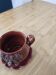 Ceramiczny kubek BUZIA z przykrywką 100 ml – retro - 3