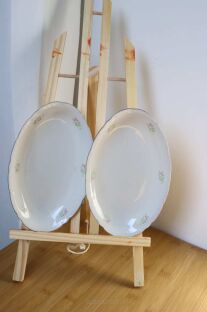 Półmiski z delikatnym wzorem kwiatowym Epiag porcelán