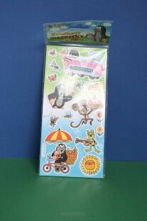 Zestaw magnesów z krecikiem i przyjaciółmi w różnych życiowych sytuacjach