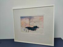 Reprodukcja Zimowy pejzaż Oty Janečka